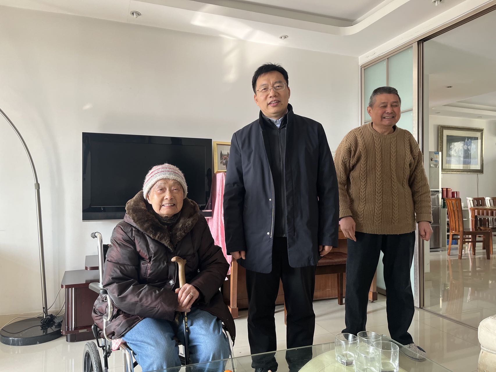 校领导开展春节走访慰问活动